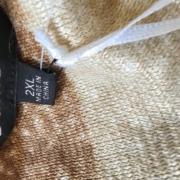 Teddy Bear Jacket with Corduroy Collar & Cuffs - Picture 4 of 4